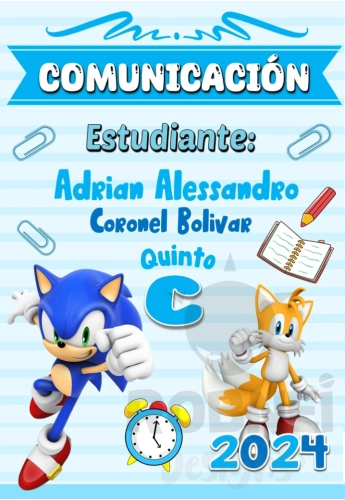 Sonic Caratula Comunicacion